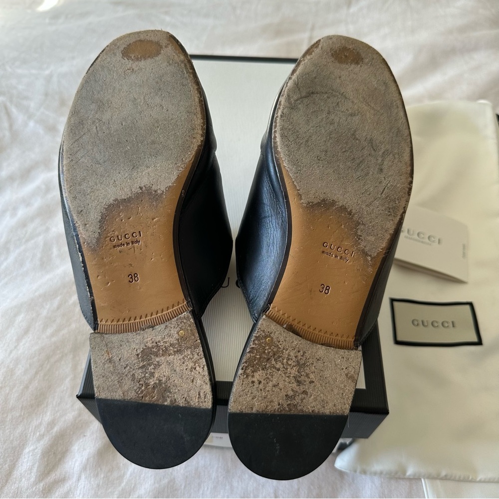 Authentic Gucci Princetown Mules - Picture 4 of 8